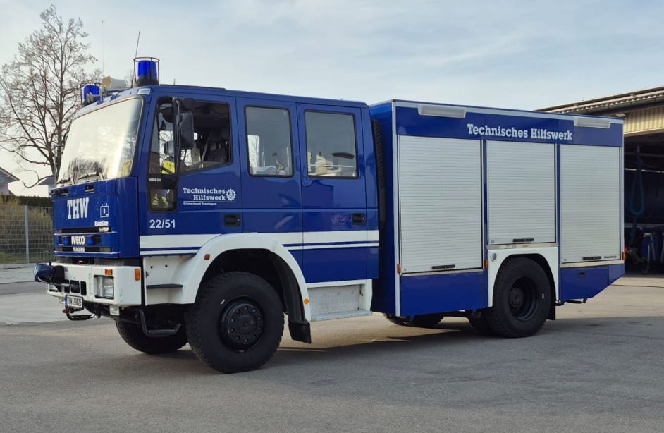 Gerätekraftwagen (GKW) des THW Ortsverbands Trossingen